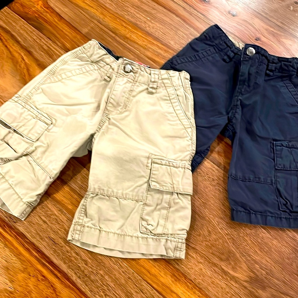 Indestructible Boy Shorts! Levi’s Pocket Cargo Short Set Size 5 and Size 6